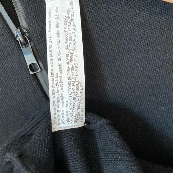 Zara Full Zip Ribbed Sweater / Cardigan - Picture 3 of 3